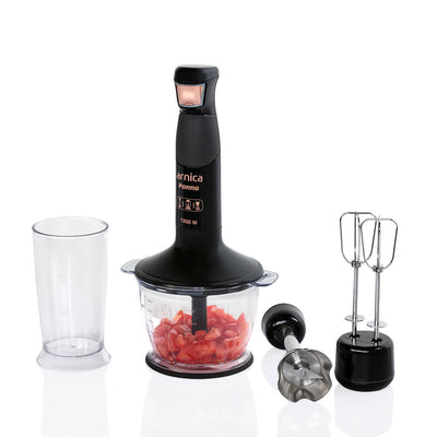 مجموعة خلاط يدوي أرنكا بانا باللون الأسود